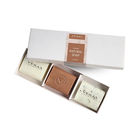 Pack de 3 sabonetes aromáticos
