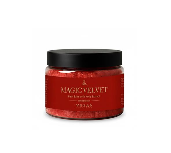Magic Velvet - Bath salts with holly extract